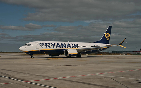 Nueva ruta Ryanair hacia Málaga